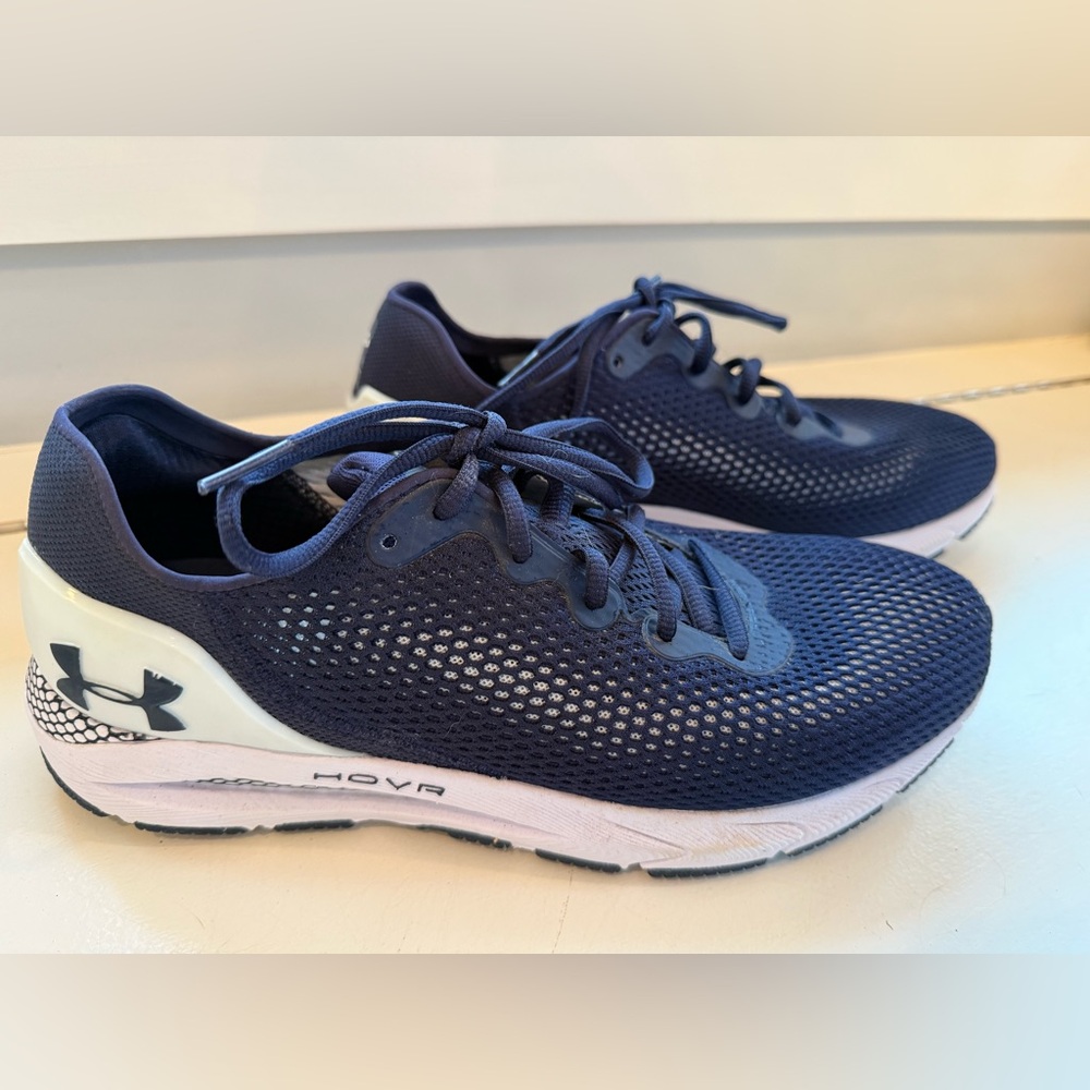 Under Armour Midnight Blue HOVR Sonic Mesh Sneakers Size 10.5 Men’s LIKE NEW!!